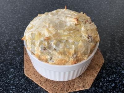 Oro makaronų apkepas su razinomis Žingsnis 8