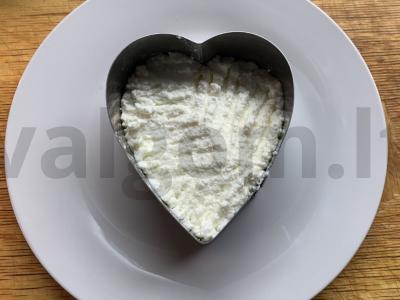 Varškė su braškių konfituromis Žingsnis 6