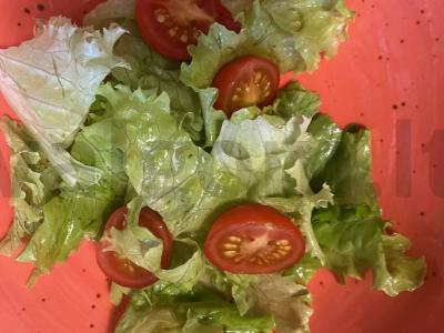 Cezario salotos su granatais Žingsnis 2