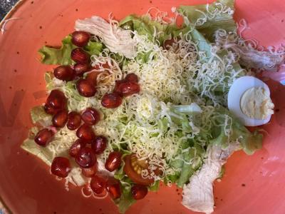 Cezario salotos su granatais Žingsnis 5