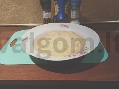 Daržovių bulviniai blynai Žingsnis 1