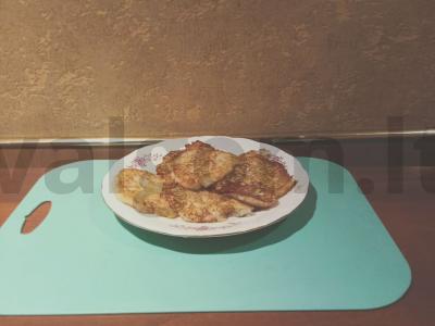 Daržovių bulviniai blynai Žingsnis 2