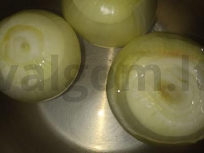 Kalakutų eskalopas su uždengimu Žingsnis 2