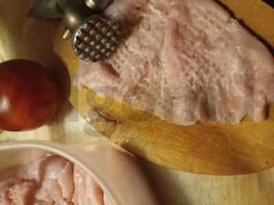 Kalakutų eskalopas su uždengimu Žingsnis 5