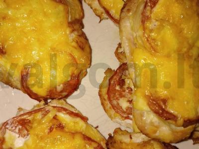 Kalakutų eskalopas su uždengimu pagrindine nuotrauka