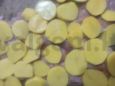 Mėsa prancūziškai su prieskoniais Žingsnis 2