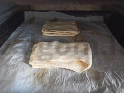 Sluoksniuotos bandelės su obuolių uogiene ir cinamonu Žingsnis 5