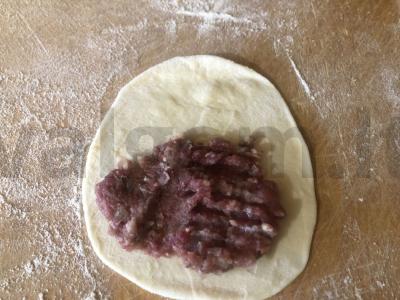 Čeburekai su jautiena Žingsnis 7