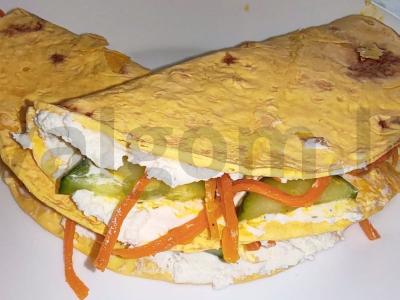 Tvarkingas lavašo sumuštinis per 10 minučių pagrindine nuotrauka