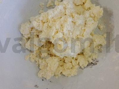 Varškės sūreliai su mango Žingsnis 1