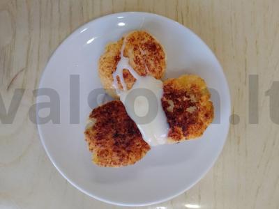 Varškės sūreliai su mango pagrindine nuotrauka