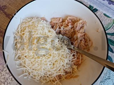 Greiti sumuštiniai su konservuotu tunu Žingsnis 1