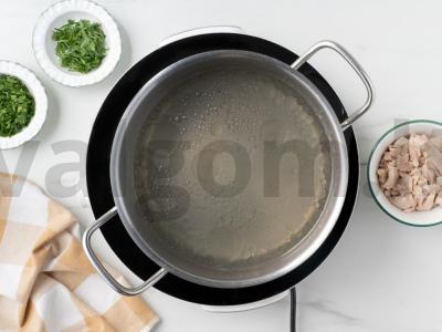 Gruziniškas vištienos sriuba Čihirtma Žingsnis 5