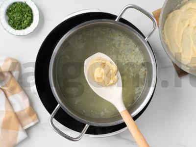 Gruziniškas vištienos sriuba Čihirtma Žingsnis 10