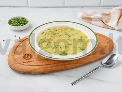 Gruziniškas vištienos sriuba Čihirtma pagrindine nuotrauka