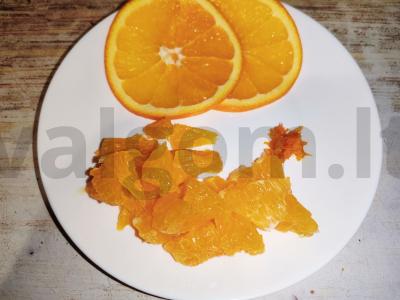 Želė „Apelsinų žiedas“ Žingsnis 3