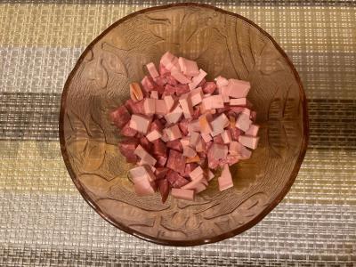 Skrebučiai „Grenadieriai“ su dešra, pomidoru ir česnaku padažu Žingsnis 2