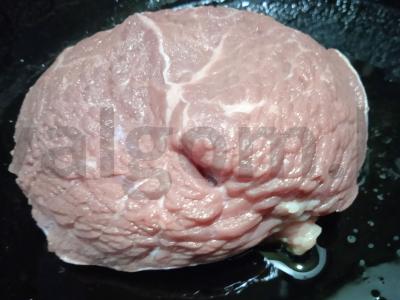 Jautienos steikas su gruzdintomis daržovėmis Žingsnis 3