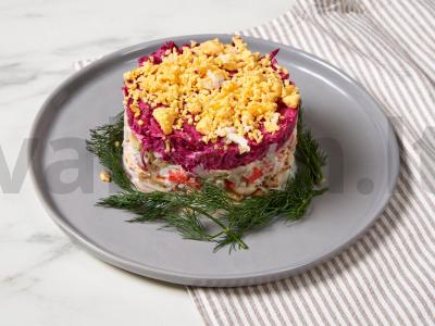 Krabų lazdelės po šubos pagrindine nuotrauka