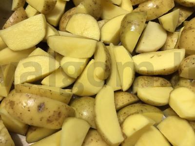 Keptas bulvės su grybais Žingsnis 1