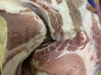 Kiaulienos nugarinė su šviežiais daržovėmis Žingsnis 1