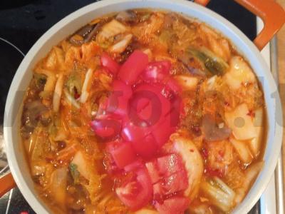 Aštrus „Kimchi“ sriuba Žingsnis 5