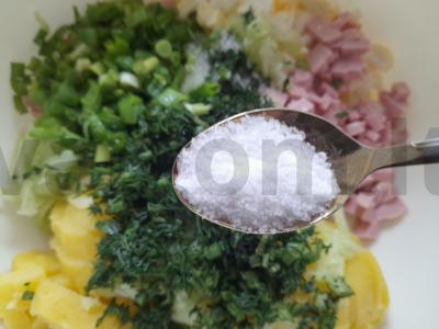 Šaltibarščiai su keptais bulvėmis ir garstyčiomis Žingsnis 10