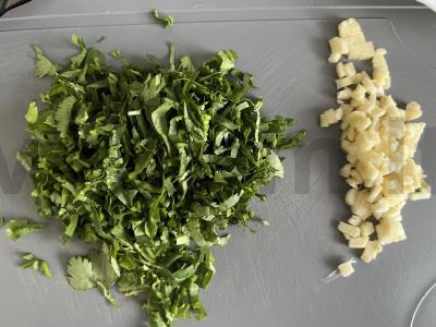 Lobio su kalakutiena, daržovėmis ir prieskoniais Žingsnis 6