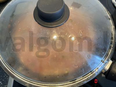 Lobio su kalakutiena, daržovėmis ir prieskoniais Žingsnis 17