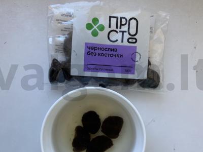 Keptas obuolys su džiovintais slyvomis „Jaunystė“ Žingsnis 2