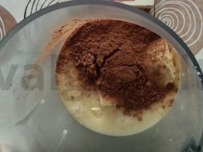 Namų sausainių tortas su šokoladiniu kremu ir riešutais Žingsnis 3