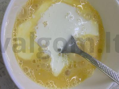 Skaniausia brokolių ir vištienos krūtinėlės apkepas Žingsnis 4