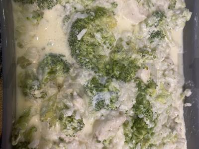 Skaniausia brokolių ir vištienos krūtinėlės apkepas Žingsnis 6