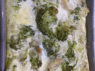 Skaniausia brokolių ir vištienos krūtinėlės apkepas Žingsnis 7