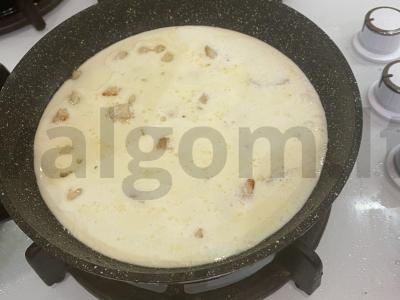 Spagečiai su kalakutiena sūrio padaže Žingsnis 3