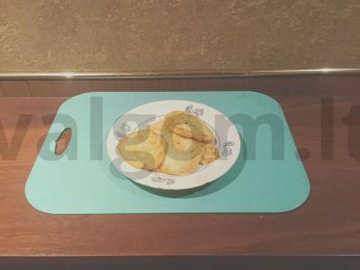 Švelnūs cukinijų blynai Žingsnis 5