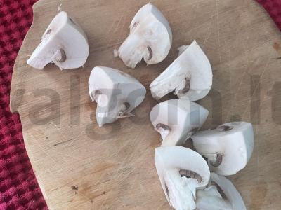 Daržovės su grybais „Nepal“ Žingsnis 1