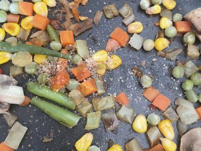 Daržovės su grybais „Nepal“ Žingsnis 4