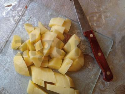 Daržovių troškinys su mėsa Žingsnis 7