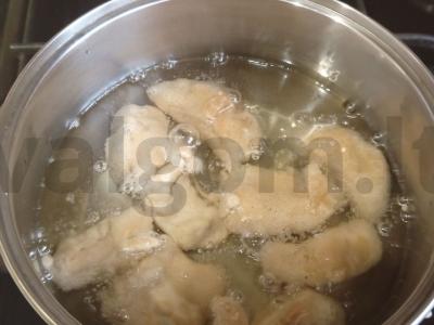 Lydeka tešloje Žingsnis 9