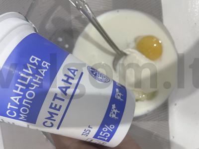 Vafliai su braškių sirupu Žingsnis 2