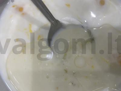 Vafliai su braškių sirupu Žingsnis 3