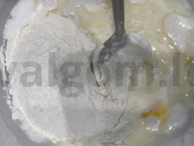 Vafliai su braškių sirupu Žingsnis 4