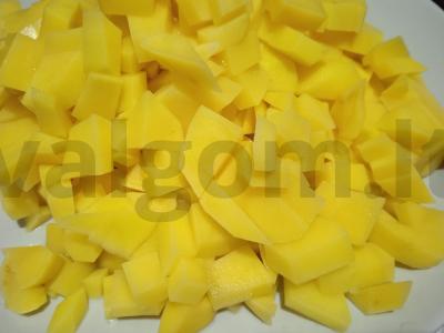 Vegetariškas boršas su jalapeño Žingsnis 1