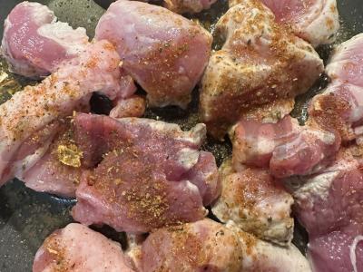 Kaninų filė su paprikomis Žingsnis 3