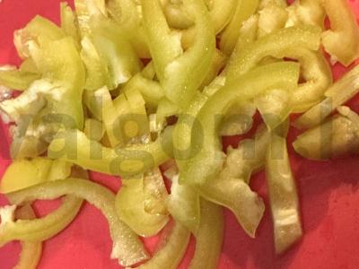 Kaninų filė su paprikomis Žingsnis 5