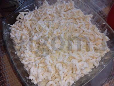 Salotas „Kapriz“ su vištiena ir sūriu Žingsnis 4