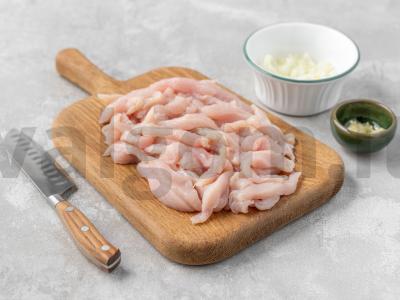 Risotto su vištiena ir daržovėmis Žingsnis 1