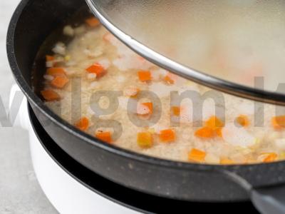 Risotto su vištiena ir daržovėmis Žingsnis 5