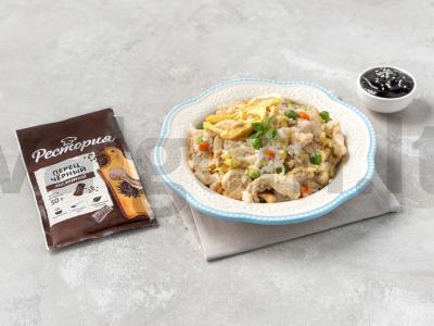 Risotto su vištiena ir daržovėmis pagrindine nuotrauka